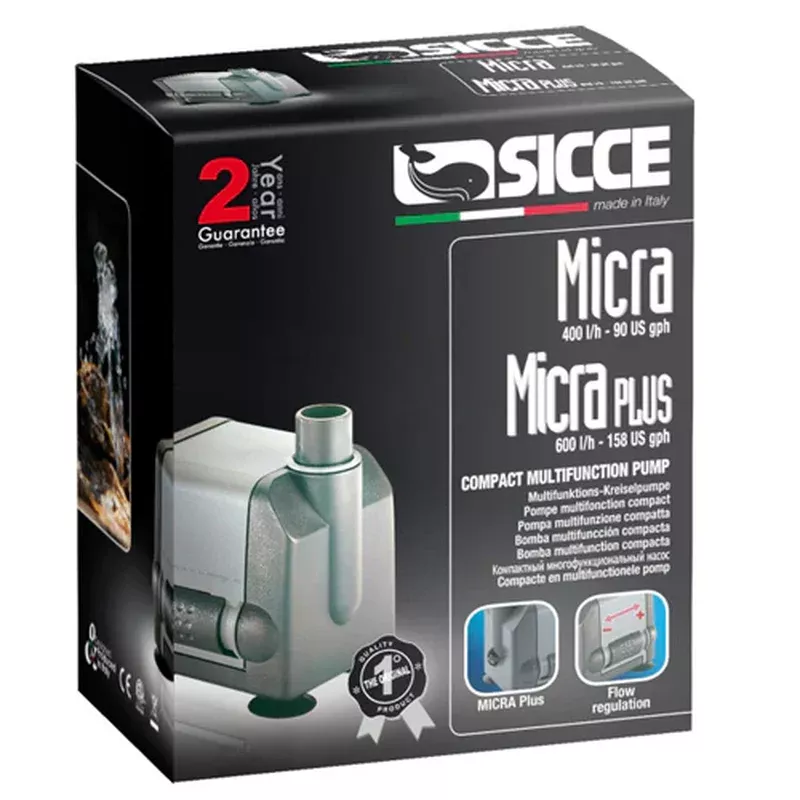 Sicce, Sicce MICRA Pump – 90 GPH, 1 Each