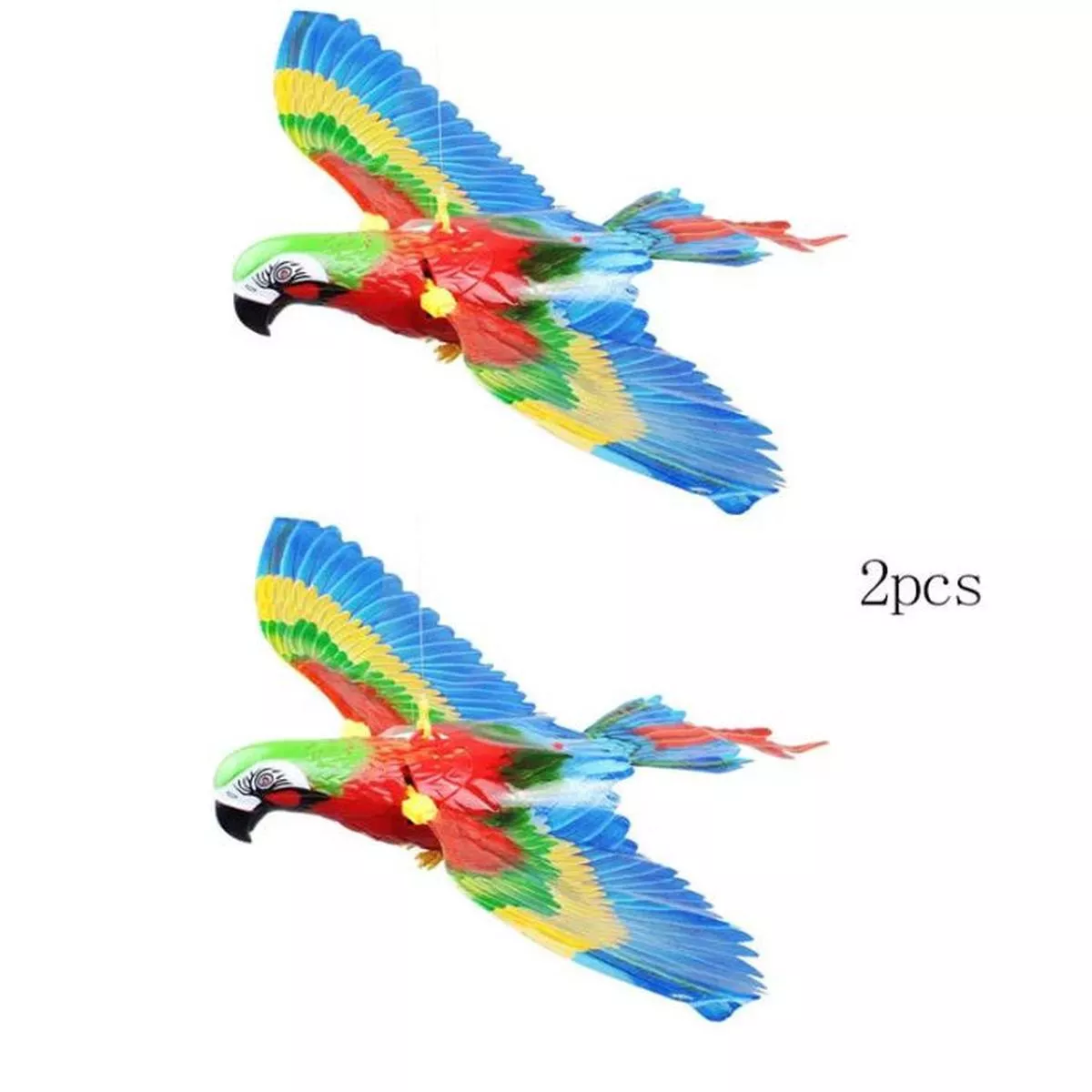 Simulation Bird Cat Interactive Pet Toys Hanging Eagle Flying Teasering Play Kitten Dog Toys Animals Cat Accessories Supplies – Set1