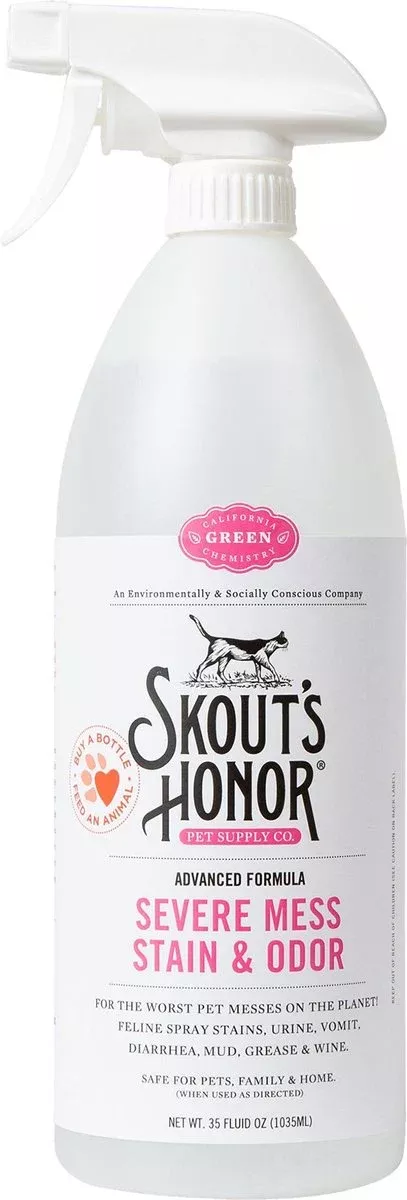 Skout’s Honor Advanced Stain & Odor Severe Mess Formula for Cats