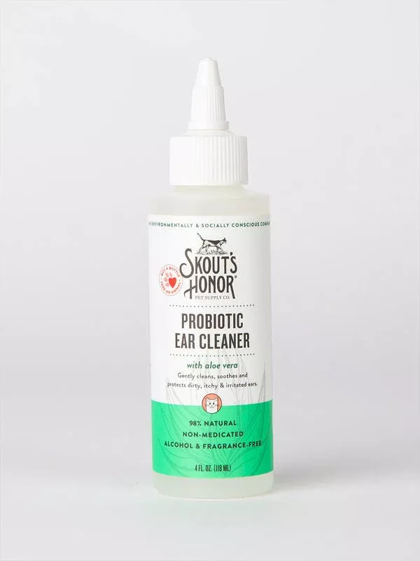 Skout's Honor Cat Probiotic Ear Cleaner