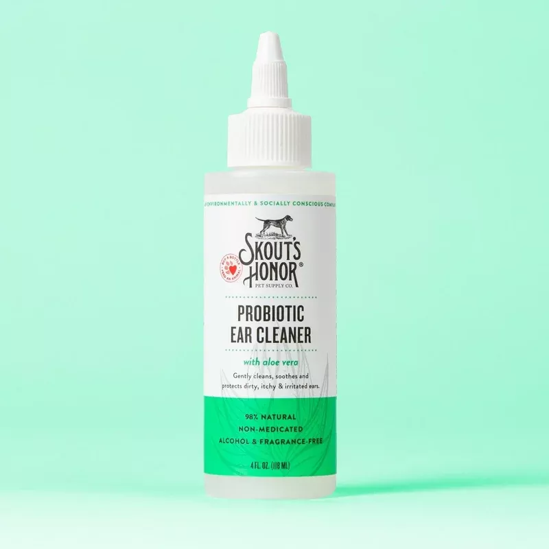 Skout's Honor Probiotic Ear Cleaner for Dogs & Cats