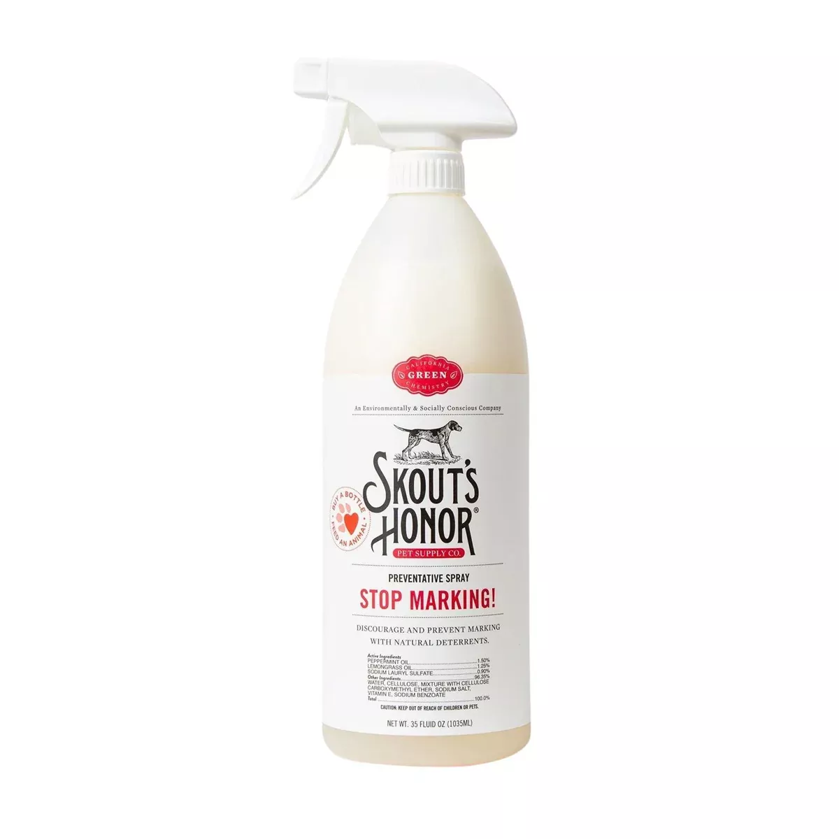 Skout’s Honor Stop Marking For Dogs 35oz