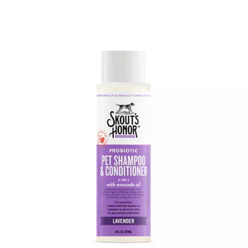 Skouts Honor Grooming Shampoo Plus Conditioner 16oz Lavender