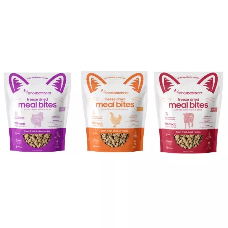 Small Batch Cat FD Mealbites 10 oz