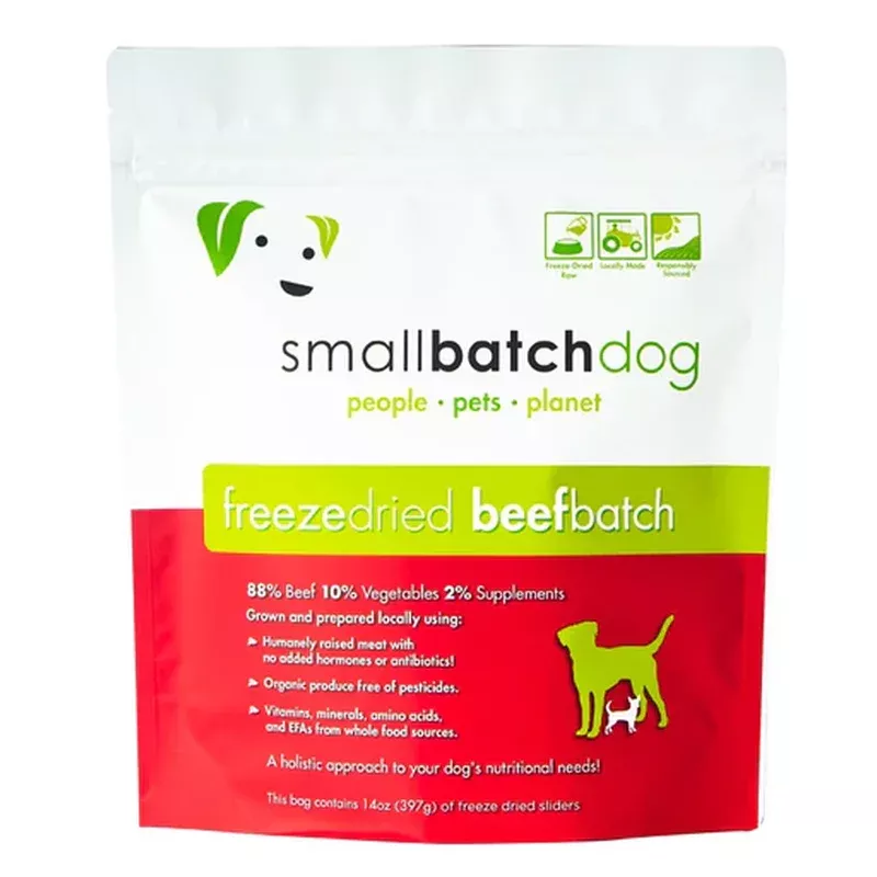 Small Batch Freeze Dried Beef Sliders 14 oz.