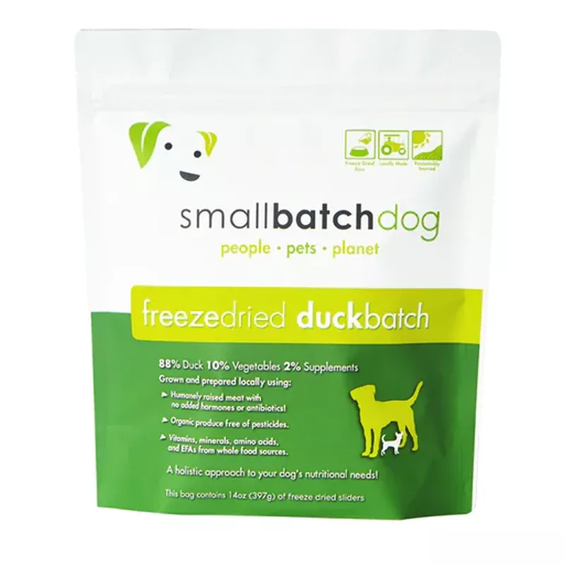 Small Batch Freeze Dried Duck Sliders 14 oz.