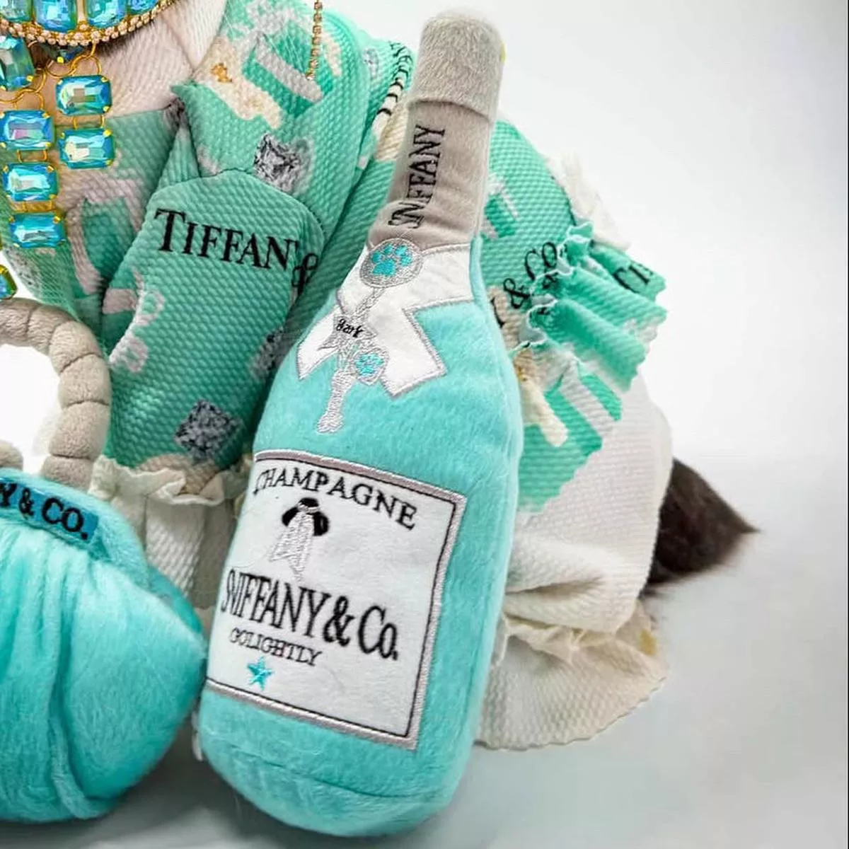 Sniffany & Co Champagne Plush Toy