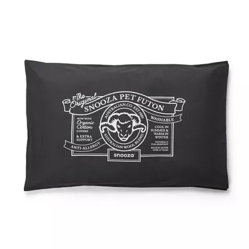 SNOOZA ORGANIC FUTON CHARCOAL