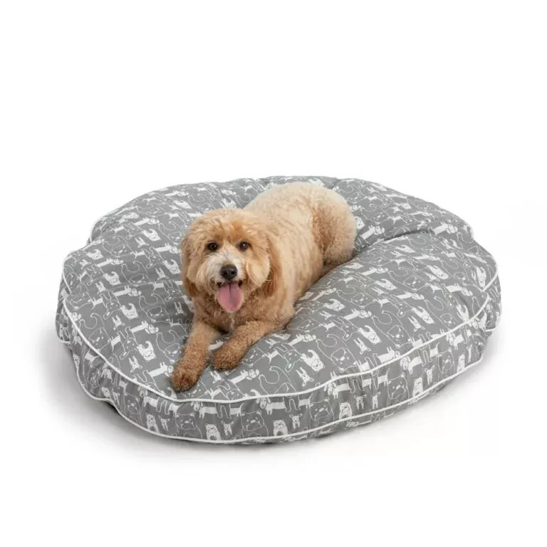 Snoozer Pool & Patio Round Dog Bed Small Pedigree Storm