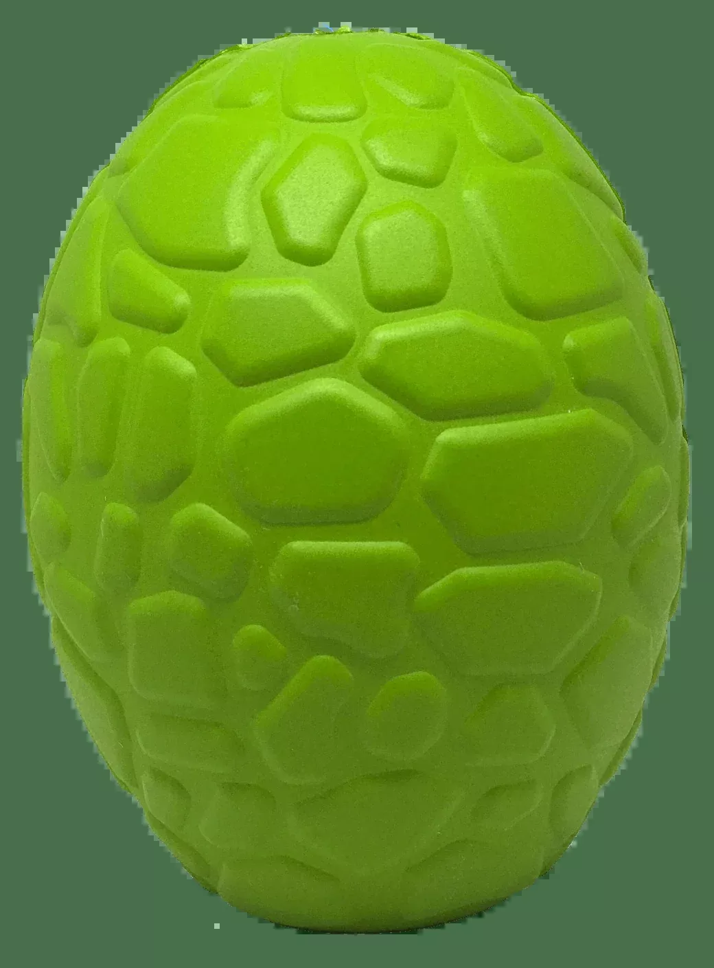 SodaPup Durable Rubber Dino Egg Chew Toy & Treat Dispenser