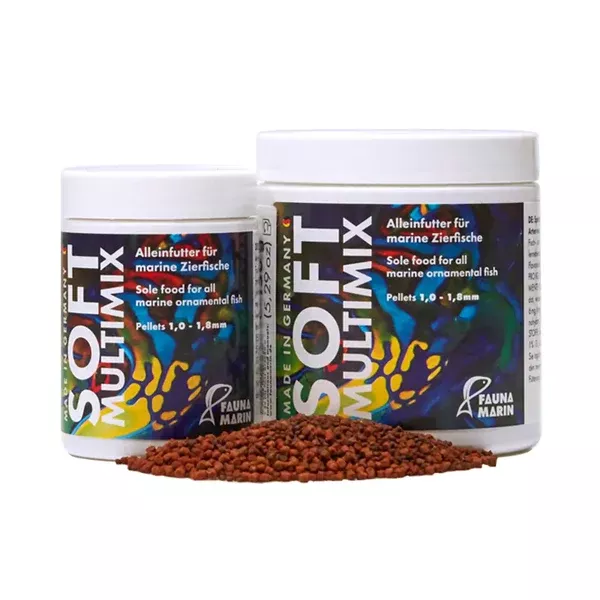 Soft Multimix Marine Fish Pellets – Fauna Marin