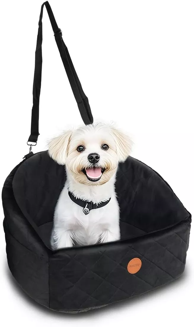 Soft Pet Car Travel Home Bed (Charcoal, Standard Version)