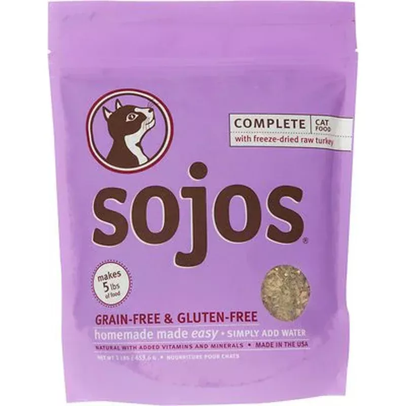 Sojos Cat Grain-Free Freeze-Dried Turkey