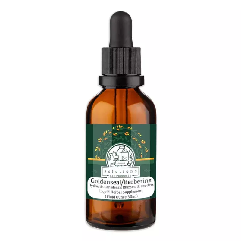 Solutions Pet Products Goldenseal Tincture, Pet Supplement, 1-oz