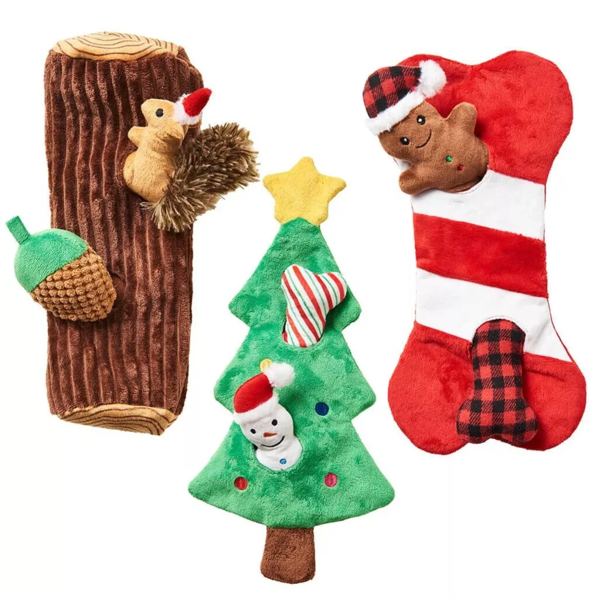 Spot Holiday Puzzle Dog Toys Assorted