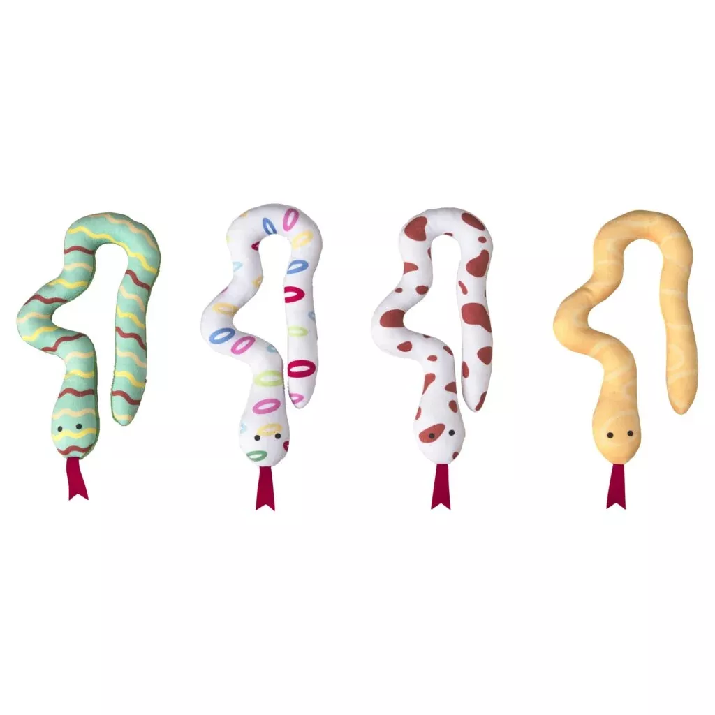 Spot Squiggly Snake Cat Toy - 10" - Assorted Colors
