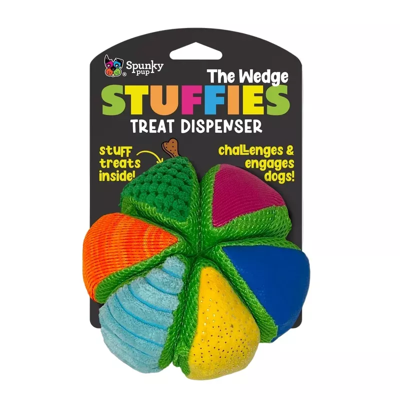 Spunky Pup Stuffies The Wedge, Dog Toy