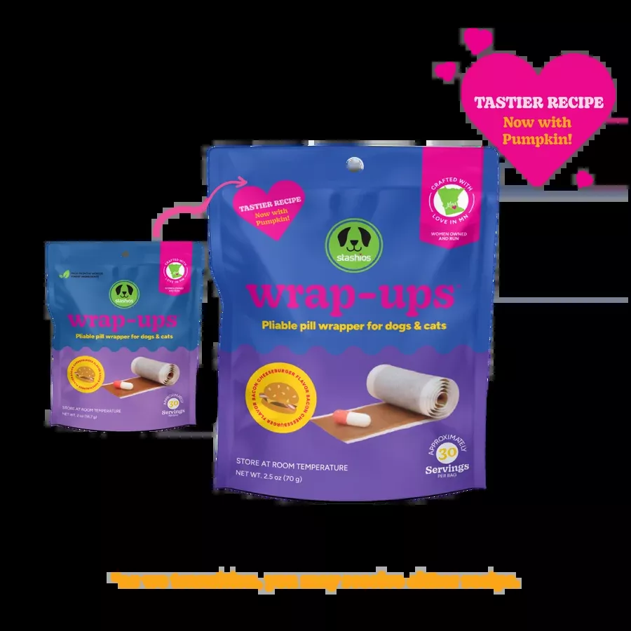 Stashios Wrap-Ups Pill Wrapper Bacon Cheeseburger