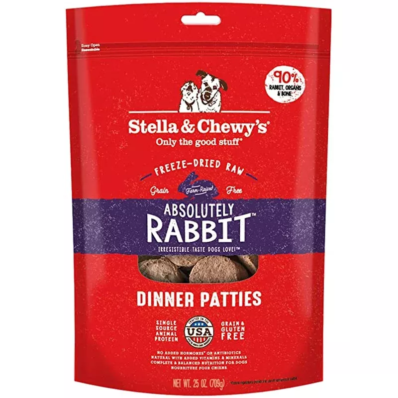 Stella & Chewy’s Freeze-Dried Absolutely Rabbit
