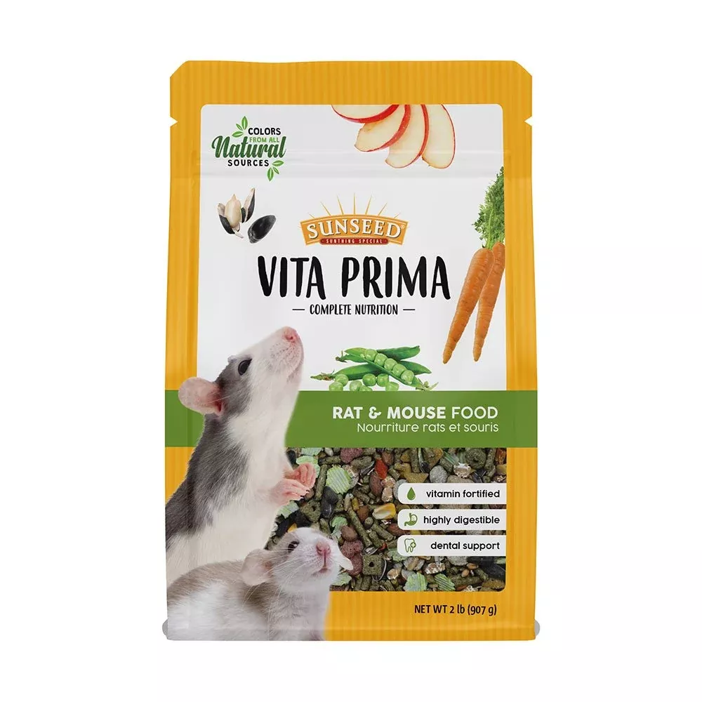 Sunseed Vita Prima Complete Nutrition Rat & Mouse Food