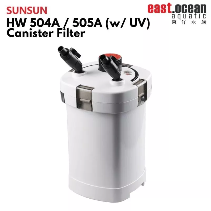 SUNSUN HW 504A / 505A– 6W Canister Filter (Non-UV)