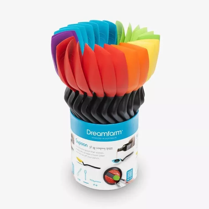 Supoon|Green&Purple&Yellow&Red&Blue&Orange