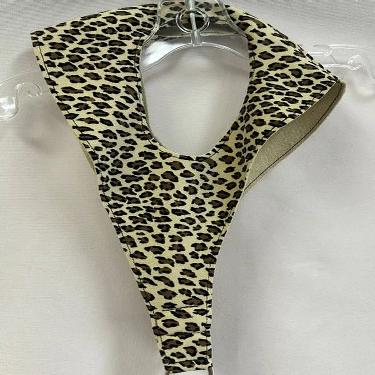 Susan Lanci Plain Step-In Harness in Cheetah Light