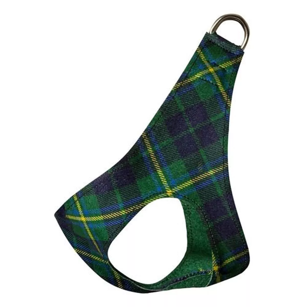 Susan Lanci Scotty Step In Harness Forest Plaid