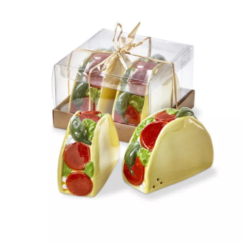 Tacos Salt & Pepper Shakers