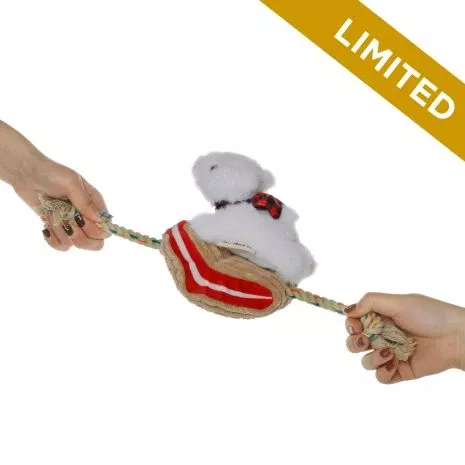 Tall TailsPolar Bear Plush Tug Dog Toy