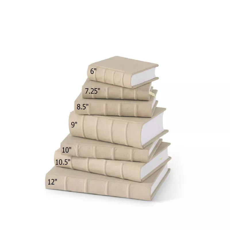 Tan Canvas Journal|12|12|12|12″