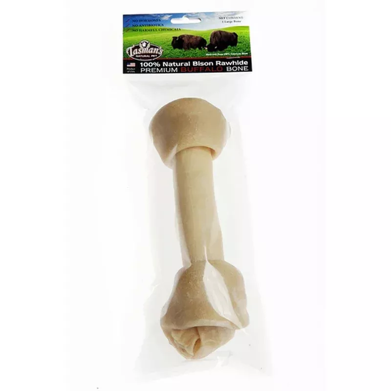 Tasmans Bison 9-10″ Large Bone 1 Pack