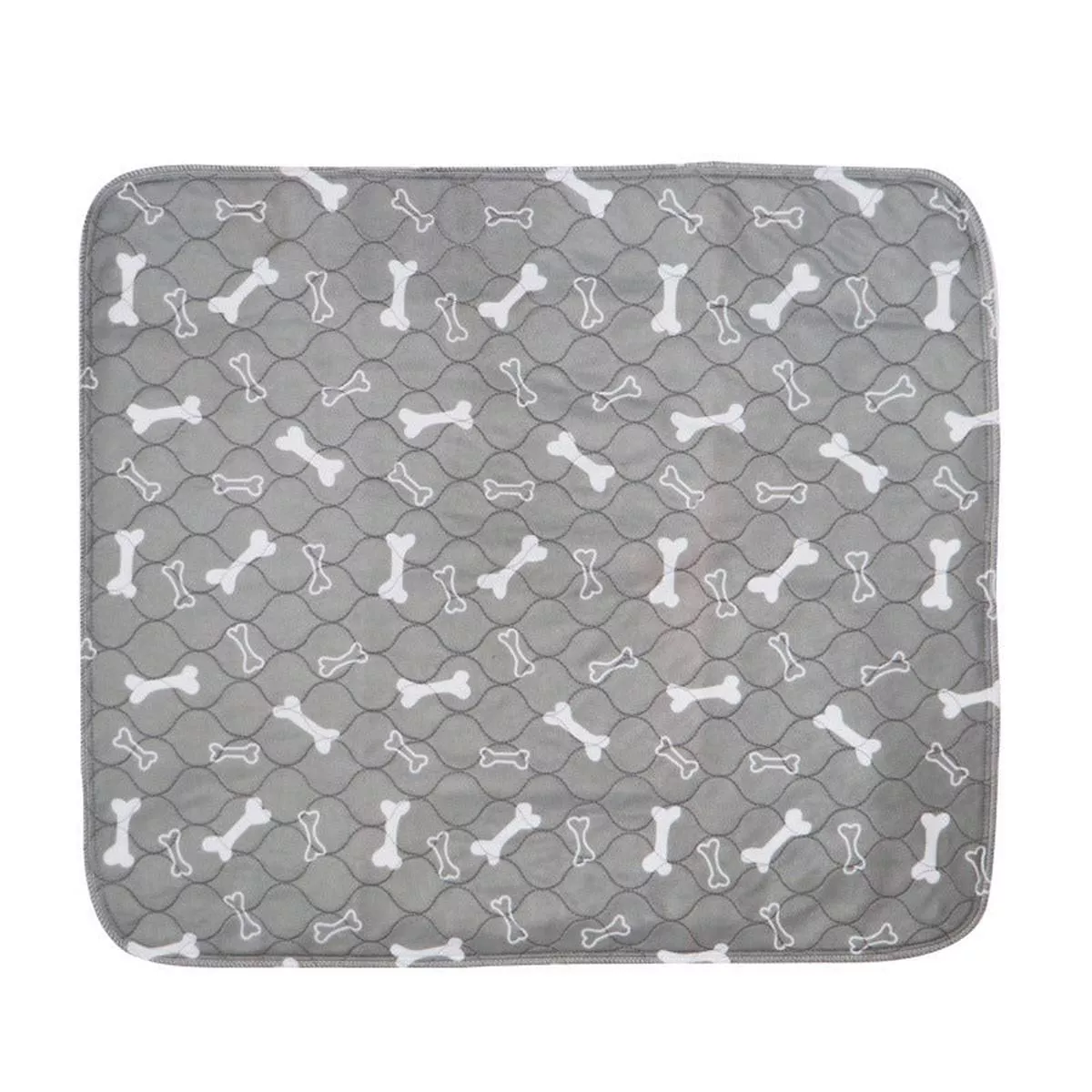 Three-layer Waterproof Pet Absorbent Pad – Grey | M