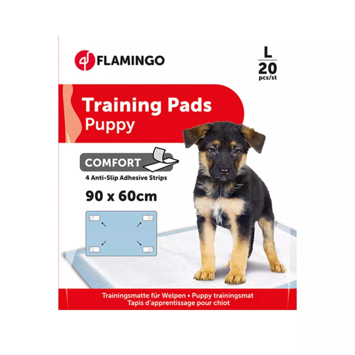 TRAINING PAD PADY L 20PCS COMFORT 90x60CM