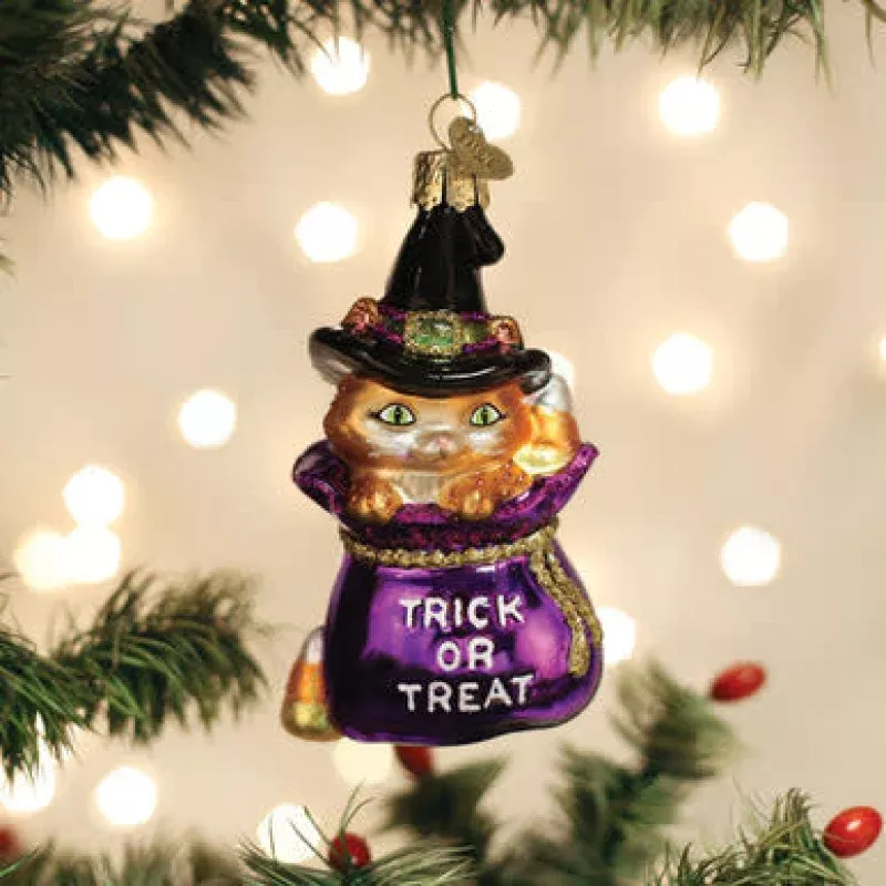 Trick Or Treat Kitty Ornament