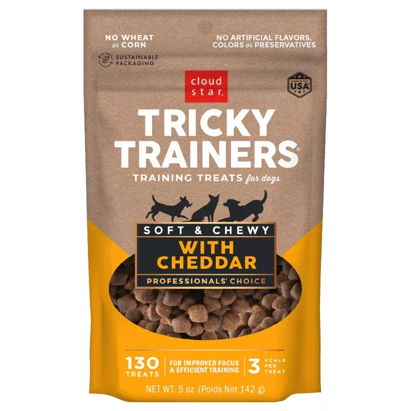 Tricky Trainers Soft & Chewy with Cheddar – 5oz