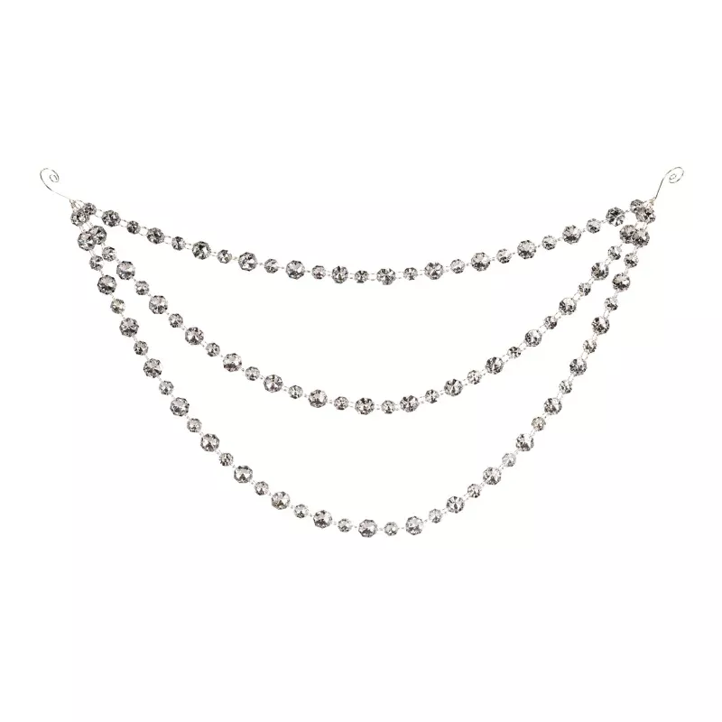 Triple Bead Garland Ornament