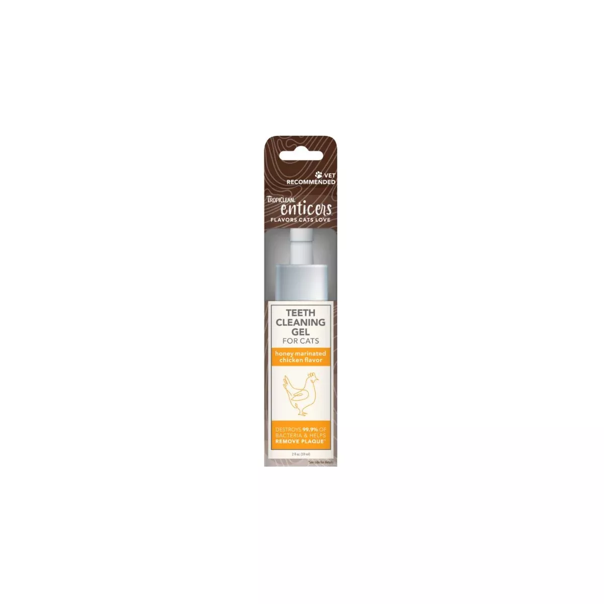 TropiClean Enticers Teeth Cleaning Gel for Cats