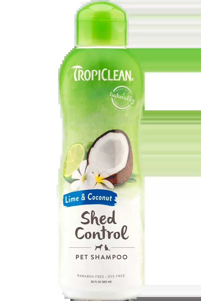 TropiClean Lime & Coconut Pet Shampoo (Reduce Shedding)