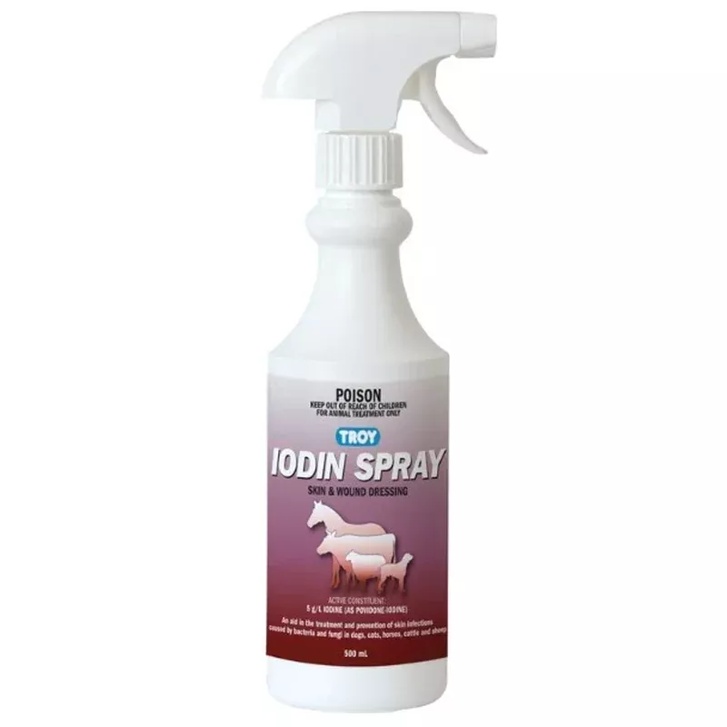 Troy Iodine Spray 500ml