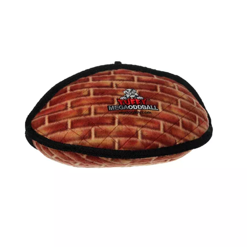 Tuffy Mega: Mega Odd Ball Brick Dog Toy