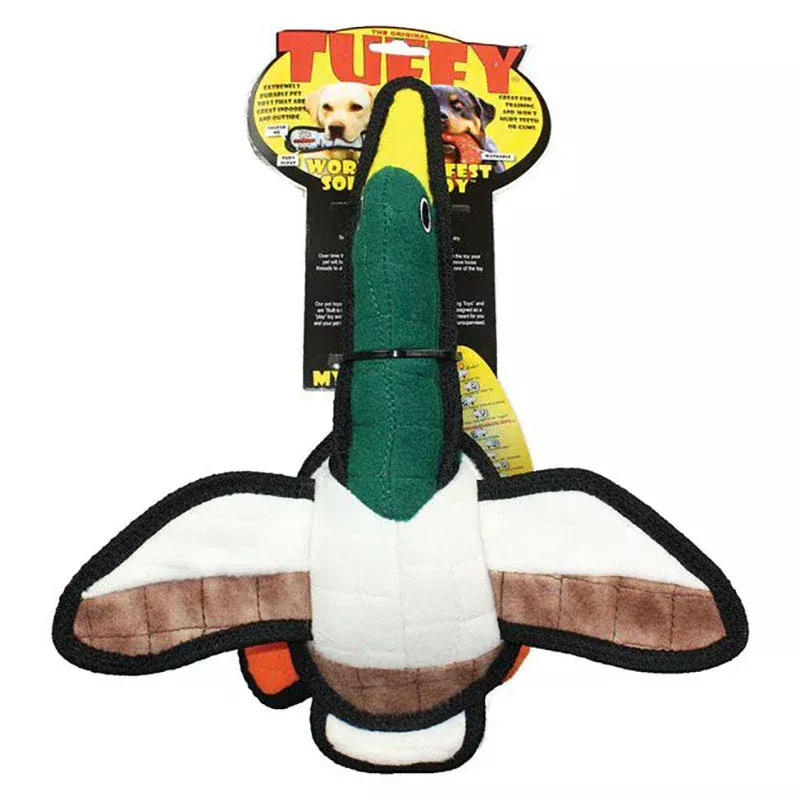 Tuffy's Dudley the Duck JR Dog Toy