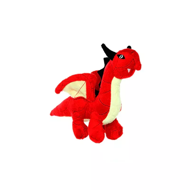 Tuffy’s Jr Mighty Dragon Dog Toy – Red