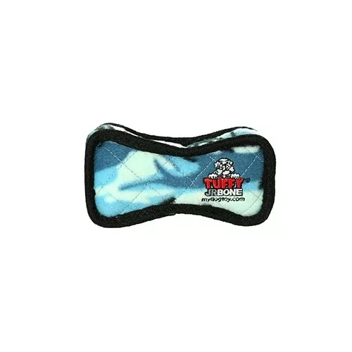 Tuffy’s Junior Bone Blue Camo Dog Toy