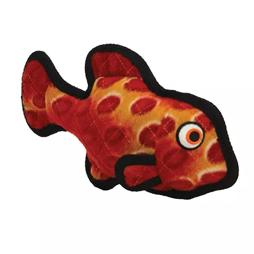 Tuffy’s Ocean Fish Dog Toy – Red