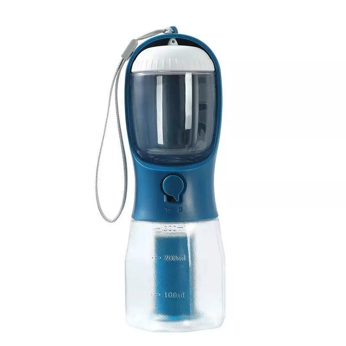 Ultimate 3-in-1 Pet Hydration System – 300ml Garbage Bag | Ink Blue