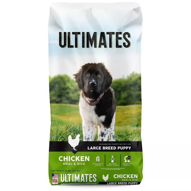 ULTIMATES CHICKEN MEAL & RICE FOR LARGE BREED PUPPIES