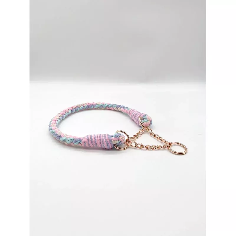 UNICORN MACRAME // martingale collar
