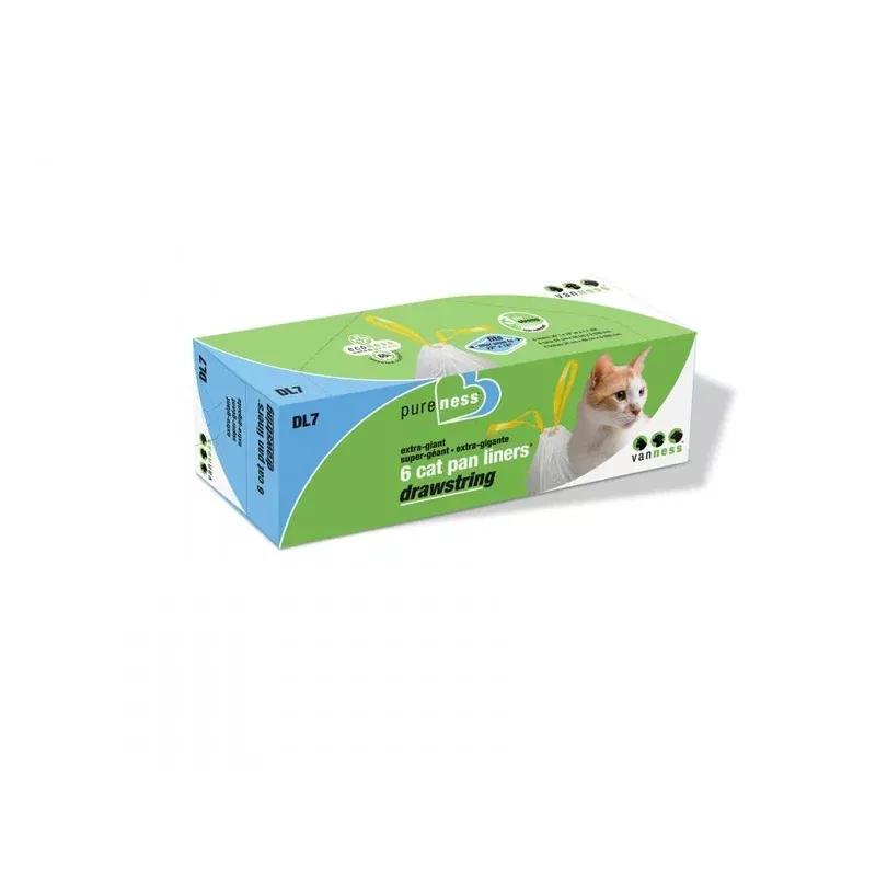Van Ness Extra Giant Drawstring Cat Pan Liners