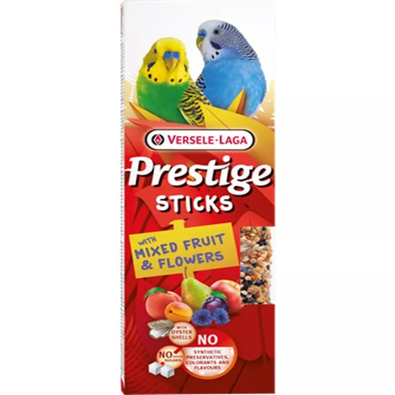 Versele Laga Stick – Budgie – Mixed Fruit & flowers, 60G